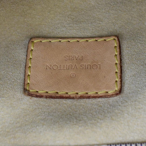 LOUIS VUITTON Artsy MM Damier Azur Hobo Bag White