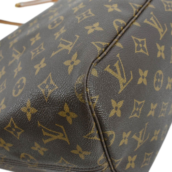 LOUIS VUITTON Neverfull GM Monogram Canvas Tote Bag Brown