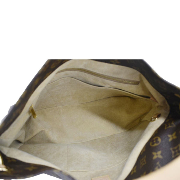 LOUIS VUITTON Artsy MM Monogram Canvas Hobo Bag Brown