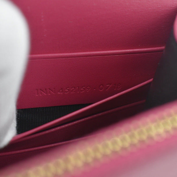 YVES SAINT LAURENT Kate Small Smooth Leather Crossbody Bag Hot Pink