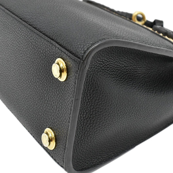 LOUIS VUITTON City Steamer Python Leather Tote Bag Gold