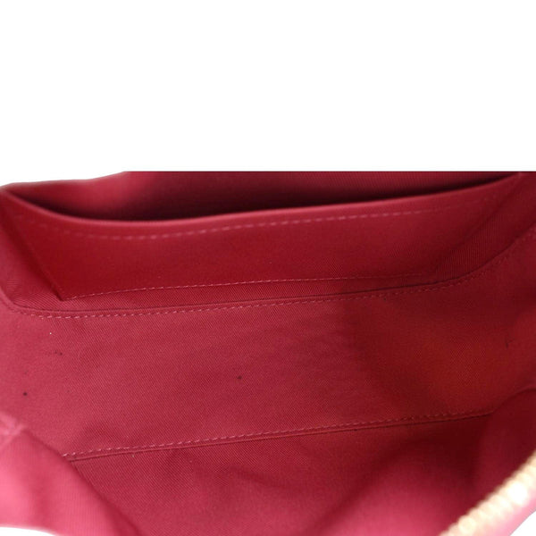 LOUIS VUITTON Saintonge Monogram Canvas Crossbody Bag Brown