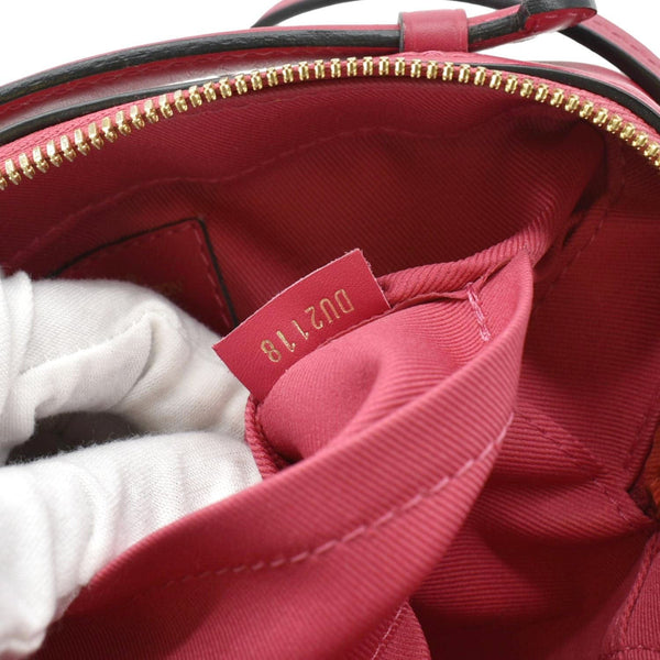 LOUIS VUITTON Saintonge Monogram Canvas Crossbody Bag Brown