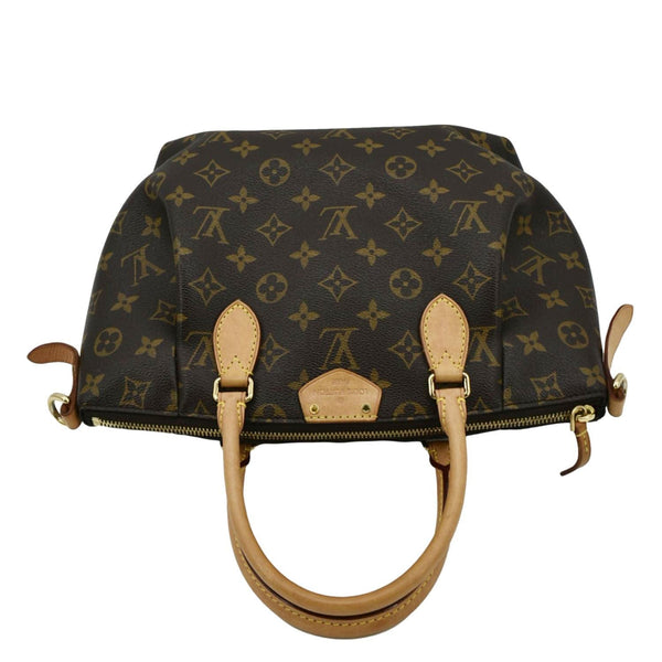 LOUIS VUITTON Turenne PM Monogram Canvas Shoulder Bag Brown