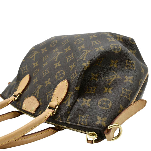LOUIS VUITTON Turenne PM Monogram Canvas Shoulder Bag Brown