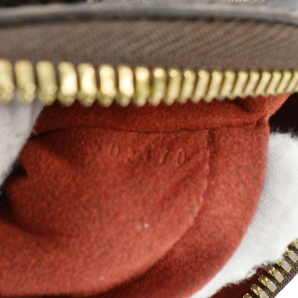 LOUIS VUITTON Trevi PM Damier Ebene Satchel Bag Brown