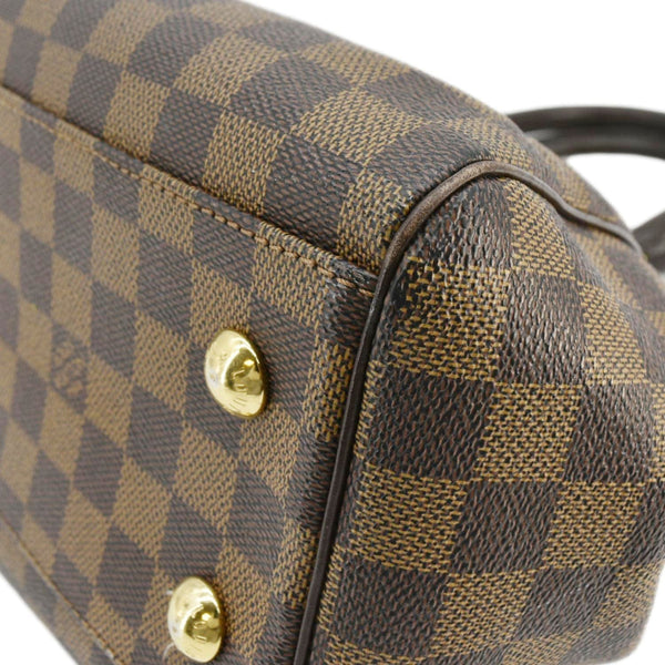 LOUIS VUITTON Trevi PM Damier Ebene Satchel Bag Brown