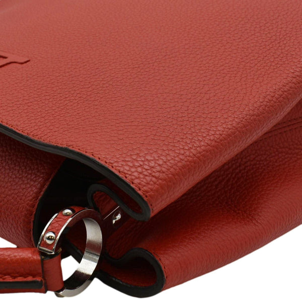 LOUIS VUITTON Capucines MM Taurillon Leather Satchel Bag Orange