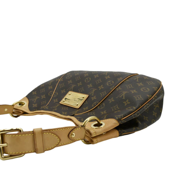 LOUIS VUITTON Galliera PM Monogram Canvas Shoulder Bag Brown