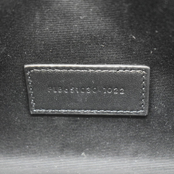 YVES SAINT LAURENT Envelope Flap Matelasse Leather Shoulder Bag Beige