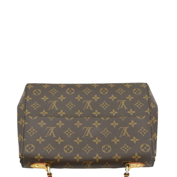LOUIS VUITTON Cluny MM Monogram Canvas Shoulder Bag Brown