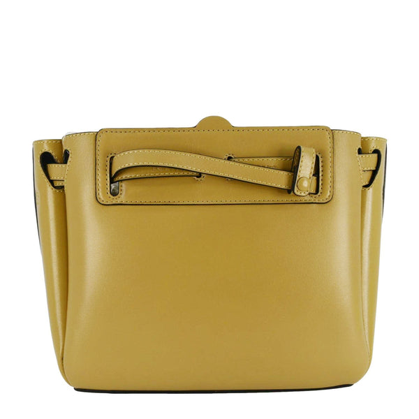 LOEWE Lazo Mini Leather Shoulder Bag Brown