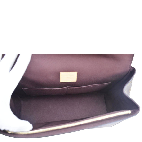 LOUIS VUITTON Cluny MM Monogram Canvas Shoulder Bag Brown