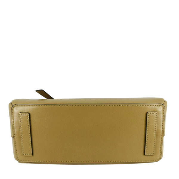 LOEWE Lazo Mini Leather Shoulder Bag Brown