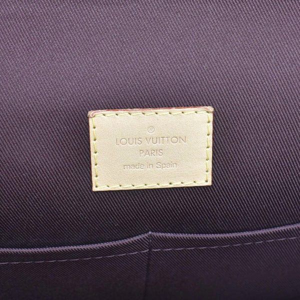 LOUIS VUITTON Cluny MM Monogram Canvas Shoulder Bag Brown