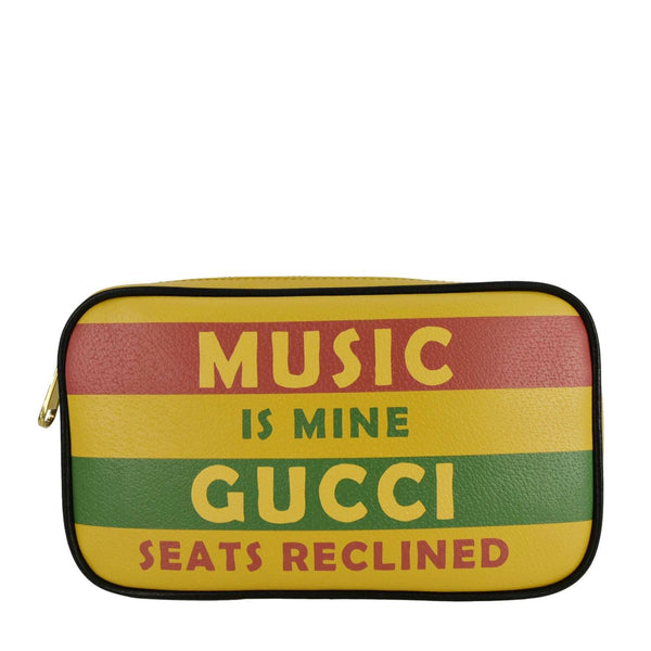 GUCCI 100 Centennial Music Is Mine Leather Belt Bag Multicolor 602695
