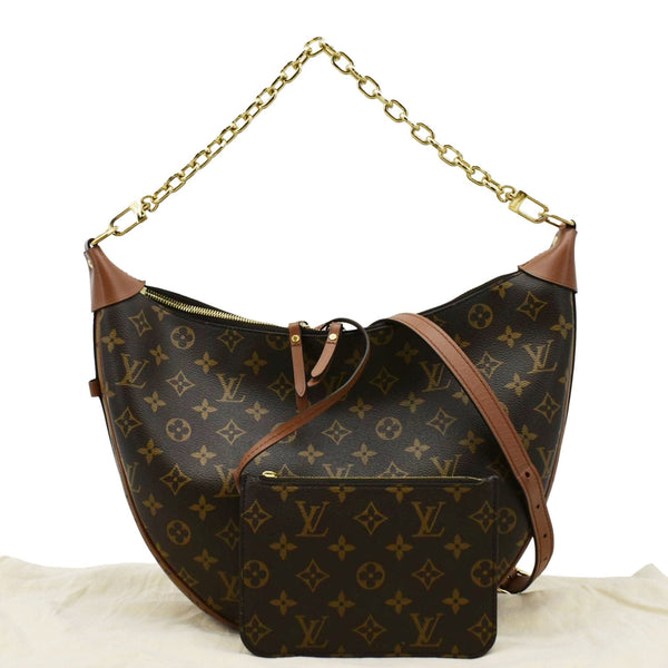 LOUIS VUITTON Loop Reverse Monogram Canvas front look