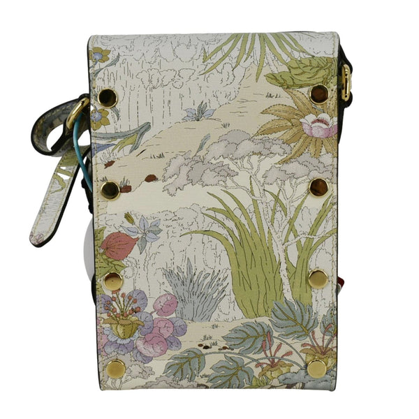 GUCCI Horsebit 1955 Mini Tiger & Flower Leather Shoulder Bag Multicolor 625615