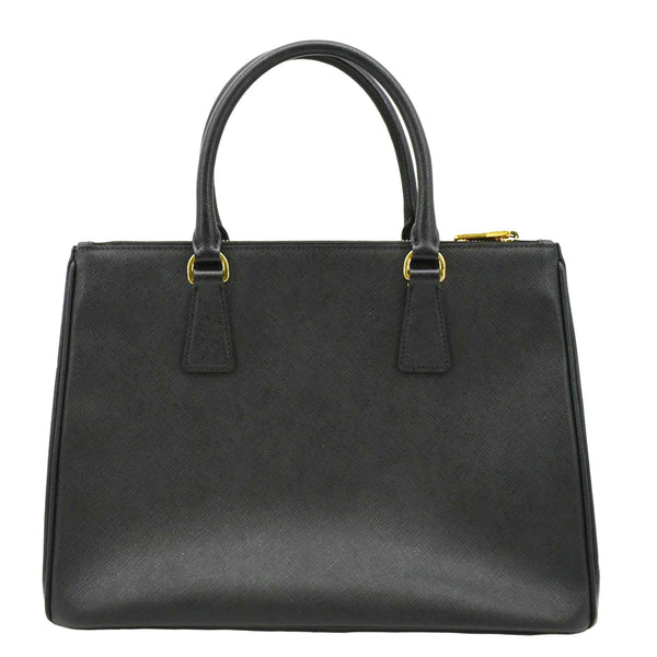 PRADA Saffiano Leather Shoulder Bag Black