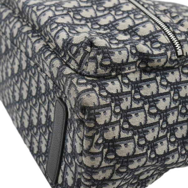 CHRISTIAN DIOR Kids Rider Mini Oblique Backpack Beige corner look