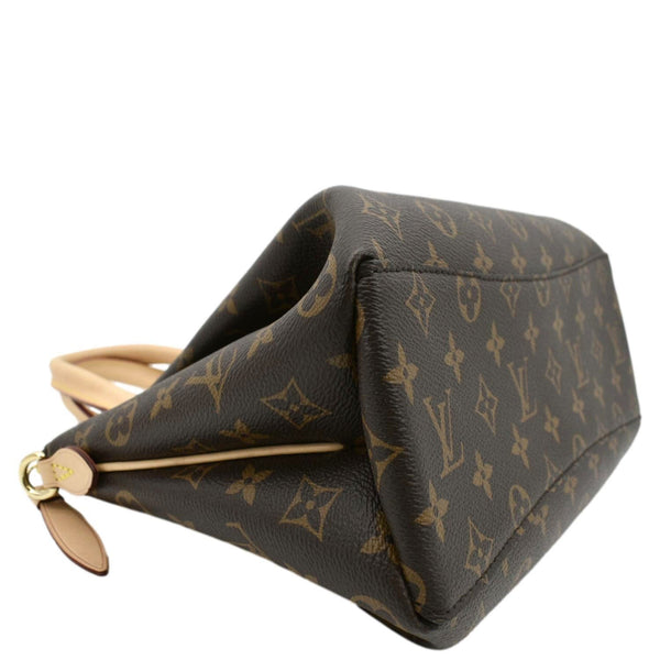 LOUIS VUITTON Rivoli PM Monogram Canvas Shoulder Bag Brown
