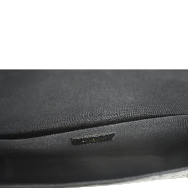 LOUIS VUITTON Felicie Monogram Empreinte Pochette Crossbody Bag Black