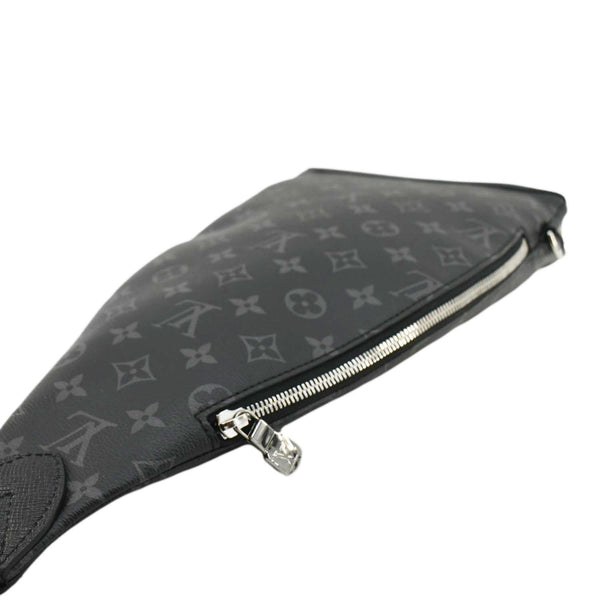 LOUIS VUITTON Duo Slingbag Taigarama Crossbody Bag Black