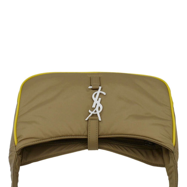 YVES SAINT LAURENT Le 5 A 7 Re-Nylon Crossbody Bag Yellow