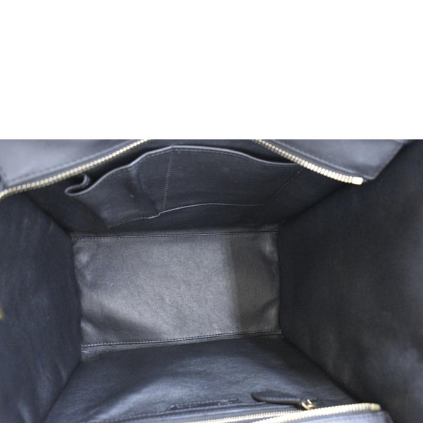 CELINE Mini Luggage Leather Tote Bag Tricolor