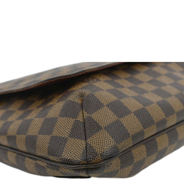 LOUIS VUITTON Musette Salsa GM Damier Ebene Crossbody Bag Brown