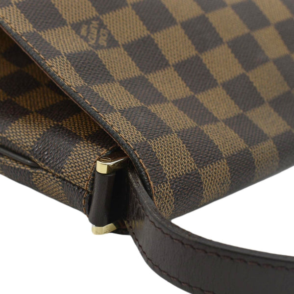 LOUIS VUITTON Musette Salsa GM Damier Ebene Crossbody Bag Brown