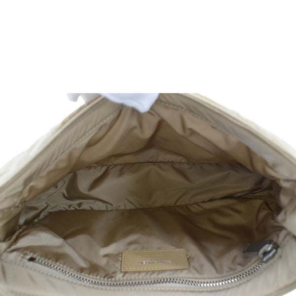 YVES SAINT LAURENT Le 5 A 7 Re-Nylon Crossbody Bag Yellow