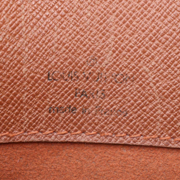 LOUIS VUITTON Musette Salsa GM Damier Ebene Crossbody Bag Brown