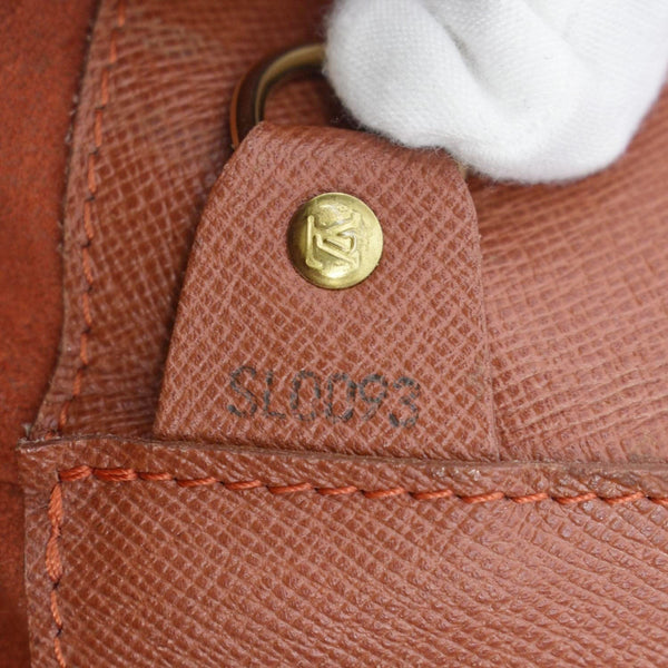 LOUIS VUITTON Musette Salsa GM Damier Ebene Crossbody Bag Brown