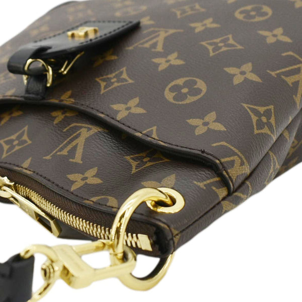 LOUIS VUITTON Odeon PM Monogram Canvas Shoulder Bag Brown
