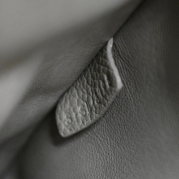 CELINE Medium 16 Leather Tote Shoulder Bag Beige