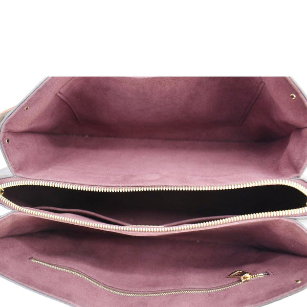 LOUIS VUITTON Soufflot MM Monogram Canvas Shoulder Bag Brown