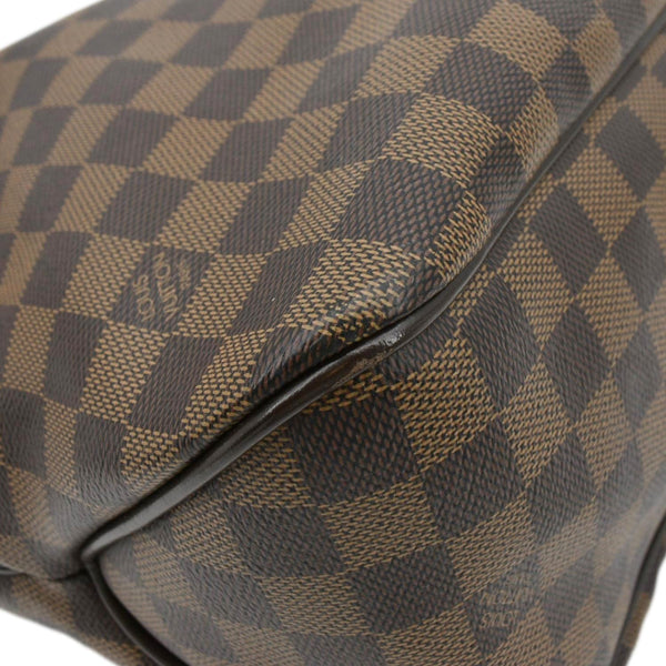 LOUIS VUITTON Delightful MM Damier Ebene Hobo Bag Brown