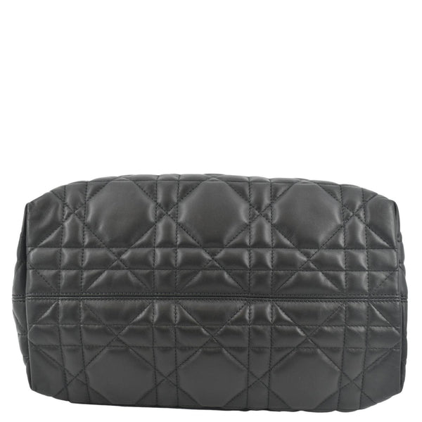 CHRISTIAN DIOR Medium Toujours Shoulder Bag Black Leather with lower side view