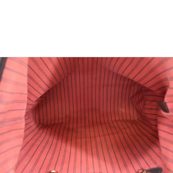 LOUIS VUITTON Delightful MM Damier Ebene Hobo Bag Brown