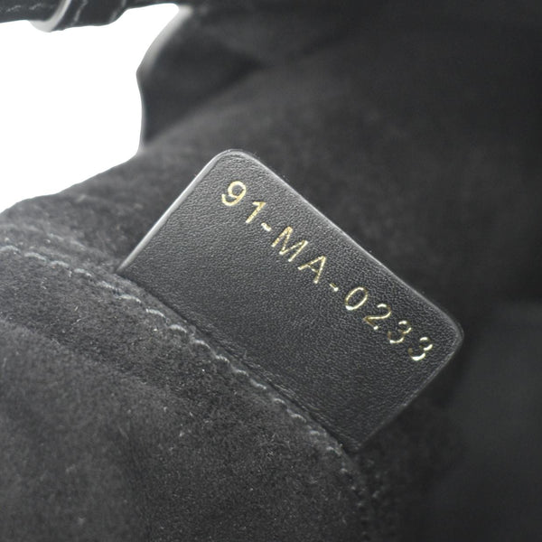 CHRISTIAN DIOR Medium Toujours Shoulder Bag Black Leather with code