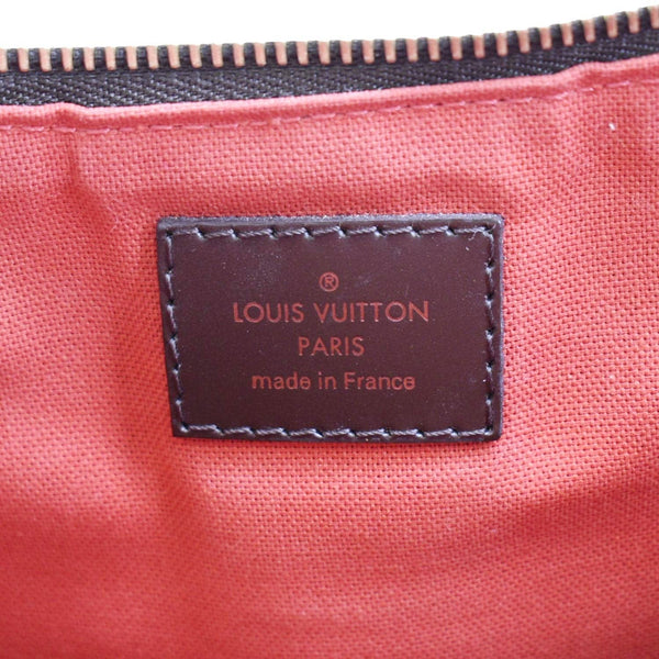 LOUIS VUITTON Siena MM Damier Ebene Shoulder Bag Brown