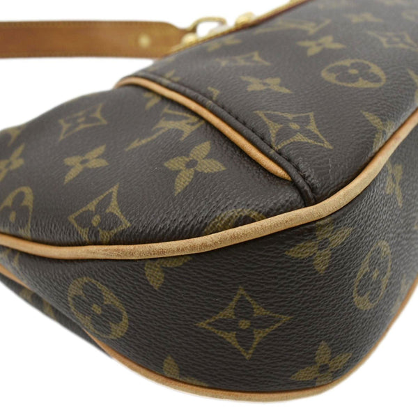 LOUIS VUITTON Thames PM Monogram Canvas Shoulder Bag Brown