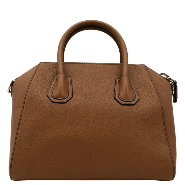GIVENCHY Antigona Small Leather Satchel Shoulder back look
