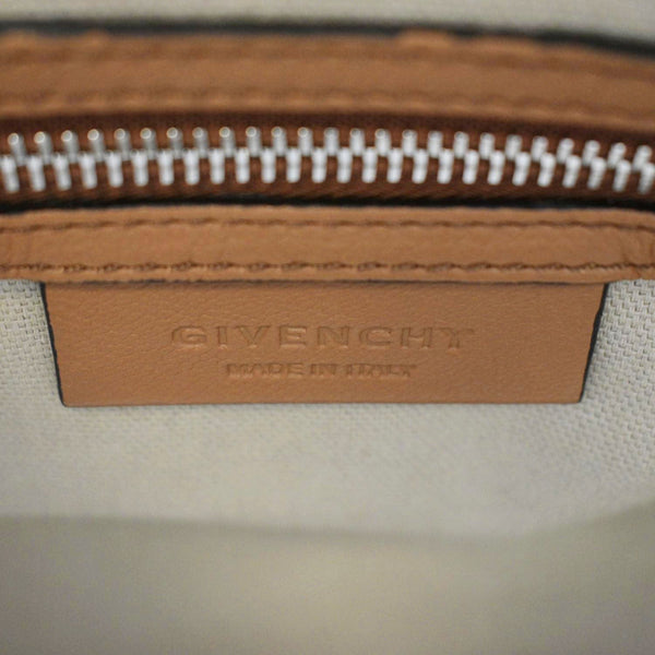 GIVENCHY Antigona Small Leather Satchel Shoulder Bag Brown