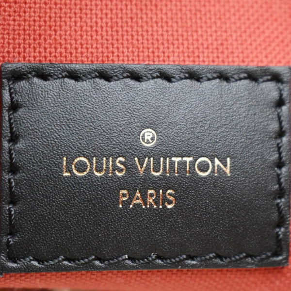 LOUIS VUITTON Mylockme Studded Leather Chain Shoulder Bag White