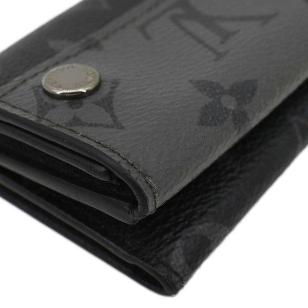 LOUIS VUITTON Discovery Monogram Eclipse Tri-Fold Wallet Grey