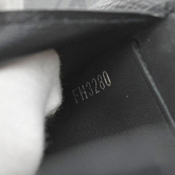 LOUIS VUITTON Discovery Monogram Eclipse Tri-Fold Wallet Grey