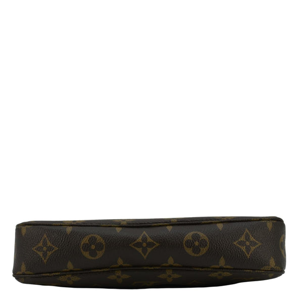 LOUIS VUITTON Pochette Monogram Canvas Pouch Brown
