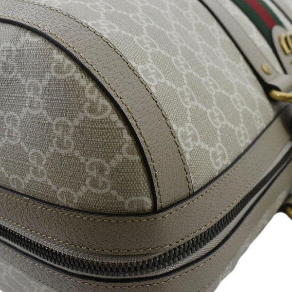 GUCCI Ophidia GG Supreme Canvas Duffle Bag Beige 681295